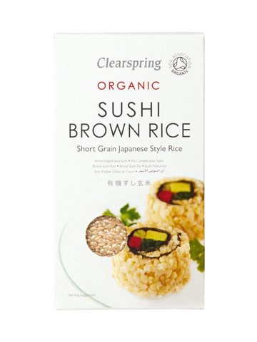 Organic Sushi Brown Rice 500g