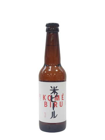 Kome Biru [Japanese Rice Craft Beer] (Bottle) 330ml (Alcohol 4.9%)