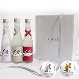 ICHIDO Sparkling Sake Set 300ml x 3 (Alcohol 7-11%)