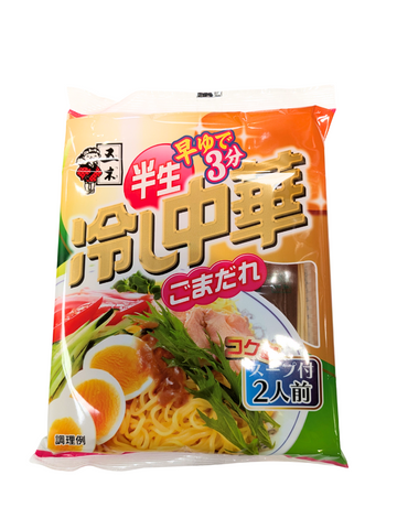Soft Dried Hiyashi Chuka Cold Ramen Sesame flavour 284g