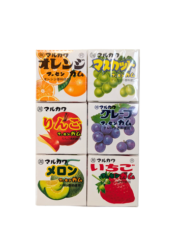Fruit Mable Chewing Gum 6pcs