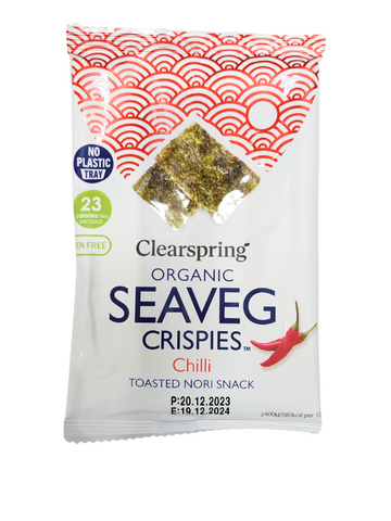 Organic Seaveg Crispies - Chilli 4g *Expired 19/12/2024