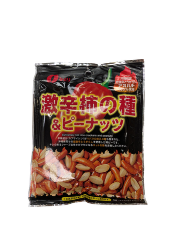 Super Spicy Kakinotane Rice Cracker & Peanut 60g