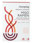 Organic Japanese Miso Ramen -Non Fried Noodles with Miso Ginger Soup- 2 servings