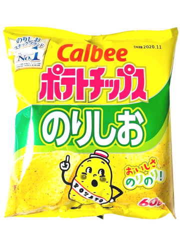 Crisps Norishio Salt And Aonori Seaweed Potato Crisps 60g