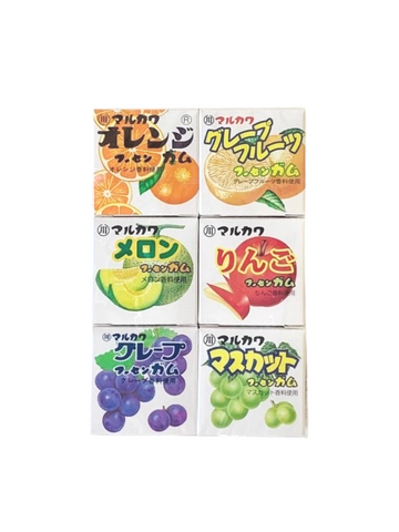 Fruit Mable Chewing Gum 6pcs