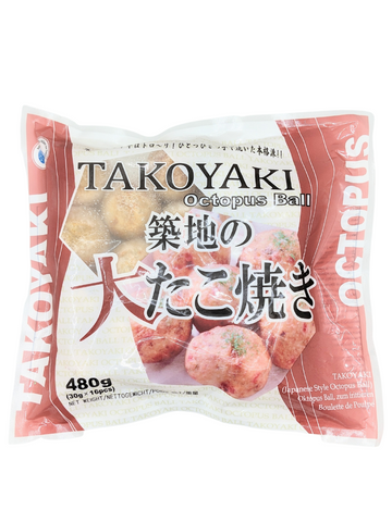 Takoyaki (Octopus Ball) 480g (30g x 16pcs)