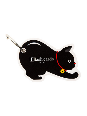 Midori Flash Card Cat (Word Card)