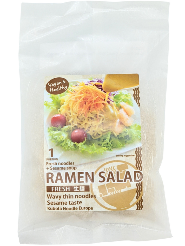 Frozen Cold Ramen Salad With Sauce Sesame Flavour