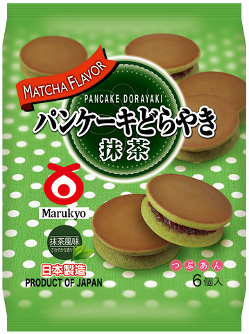 Pancake Dorayaki Matcha Flavour 6pcs