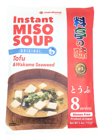 Ryotei no Aji Instant Miso Soup Tofu  8 servings