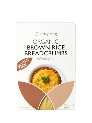 Organic Gluten Free Brown Rice Breadcrumbs-Wholegrain 250g