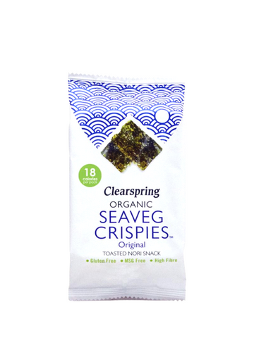 Organic Seaveg Crispies Original 4g *Best Before Date 18/04/2024