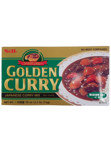 Golden Curry Mix (Medium Hot) 1kg - 50 servings