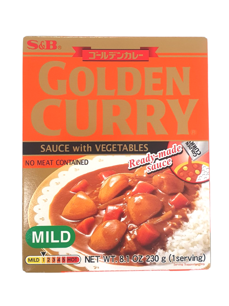 S&B Golden Curry Mild Sauce with Vegetables 240 g - Voilà Online Groceries  & Offers