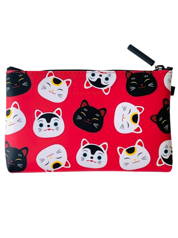 Nuu Japan (Silicone Pouch) - Cats Red