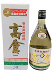Kokuto Shochu Takakura (Brown Sugar Shochu) 720ml (Alcohol 30%)