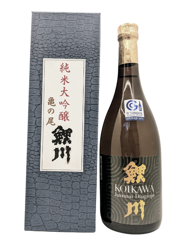 Junmai Daiginjo Kame no O 720ml (Alcohol 16.3%)